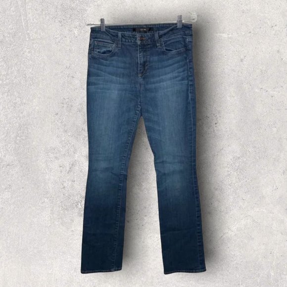 Joe's Jeans Denim - Joe's Jeans Dark Wash Slim Fit Mini Boot Jeans Size W 30